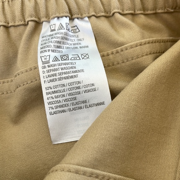 Isaac Mizrahi Live!  Camel colored cropped pants. Excellent condition. - Picture 5 of 7